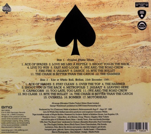 Motorhead: Ace Of Spades [2CD]