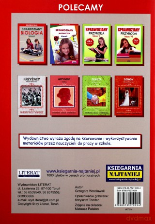 Sprawdziany GIM Biologia 2 [KSIĄŻKA]