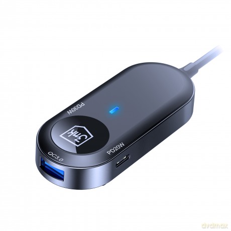 3mk Double Car Charger 135W PD QC PPS USB 2A4C Black/Gray
