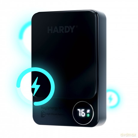 Accessories - 3mk HARDY MagSynergy Ni+ 10,000mAh 22.5W USB 1C1L-Black
