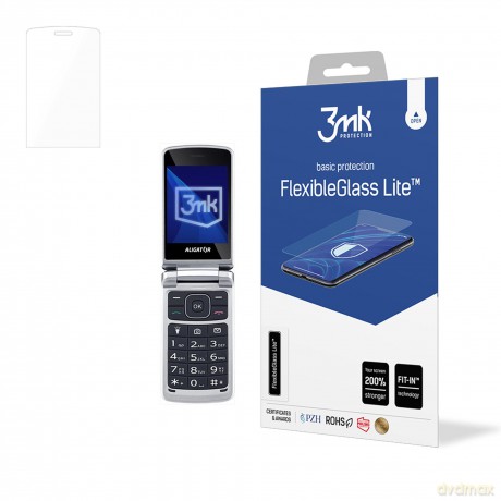 Aligator V710 Senior - 3mk FlexibleGlass Lite