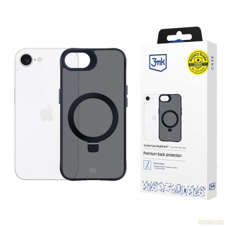 Apple iPhone 16E - 3mk Smoke Case Mag&Stand