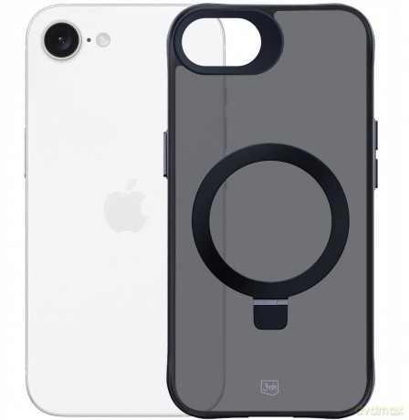 Apple iPhone 16E - 3mk Smoke Case Mag&Stand