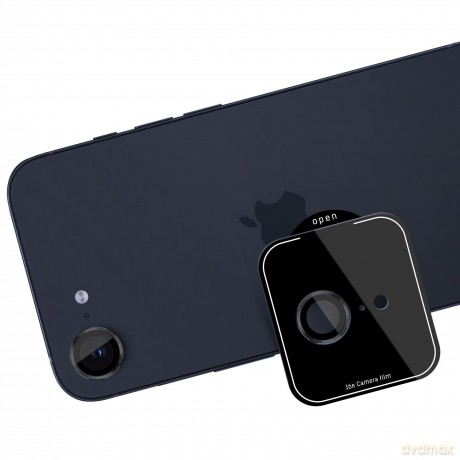 Apple iPhone SE4/16E - 3mk Lens Protection Pro Black