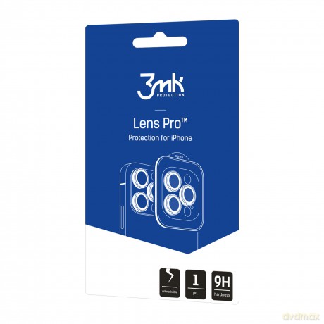 Apple iPhone SE4/16E - 3mk Lens Protection Pro Blue
