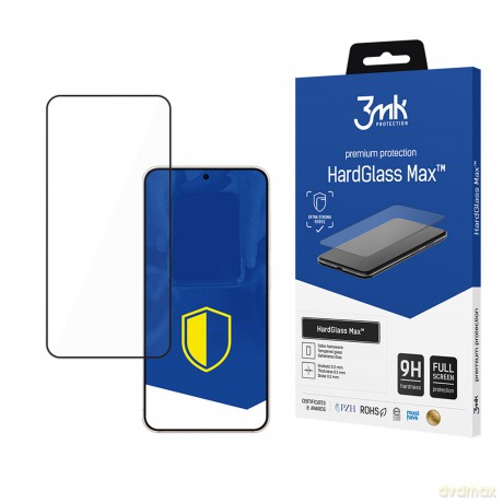 Samsung Galaxy S25 Edge - 3mk HardGlass Max Black