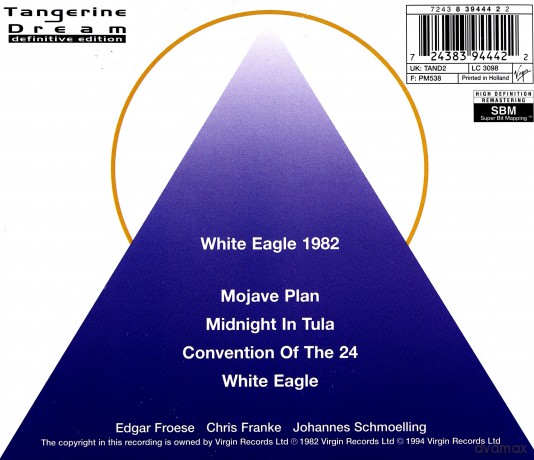 Tangerine Dream: White Eagle [CD]
