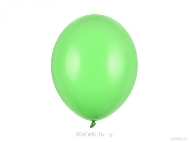 Balony Strong Pastel Bright Green 30cm 100szt