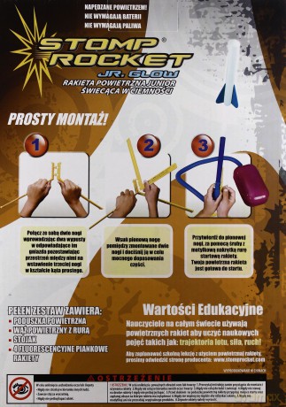 Stomp rocket. Junior glow [ZABAWKA]