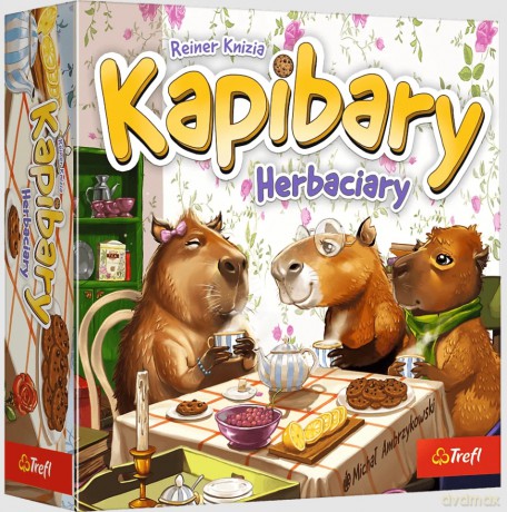 Gra rodzinna Kapibary Herbaciary [GRA PLANSZOWA]