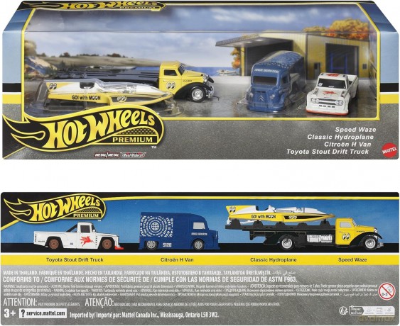 Hot Wheels Premium Zestaw Real Riders HRT51