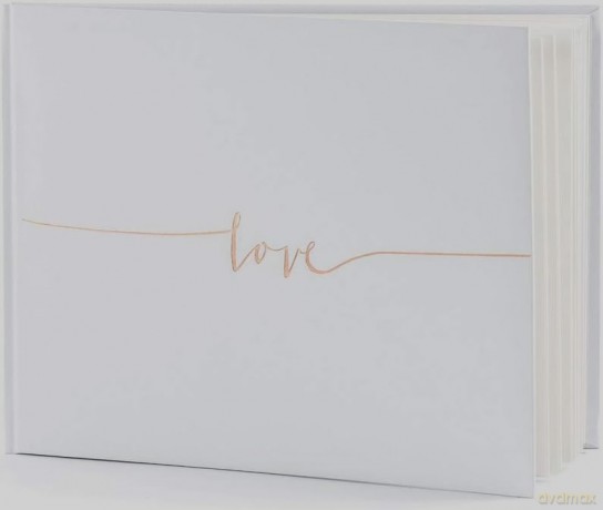 Księga Gości Love 24x18.5cm 22 kartki