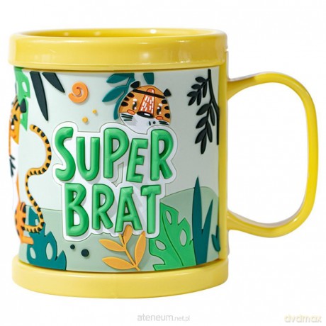 Kubek dla dziecka 3D Super Brat