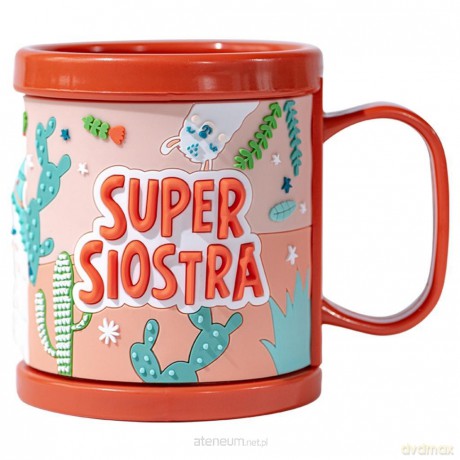 Kubek dla dziecka 3D Super Siostra