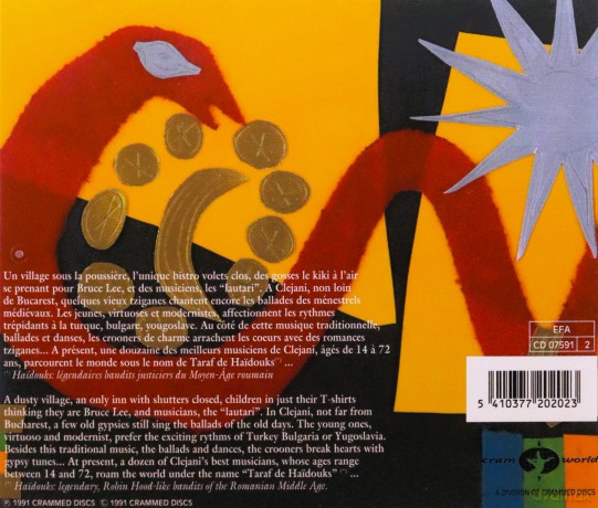 Taraf De Haidouks: Musique Des Tziganes De Roumanie [CD]