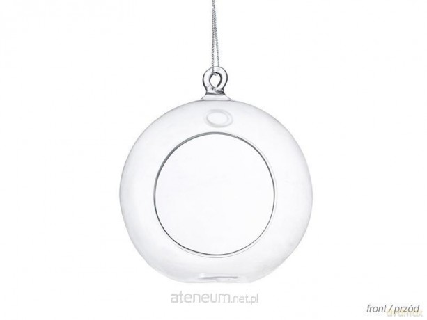 Kule szklane świeczniki 10cm 4szt