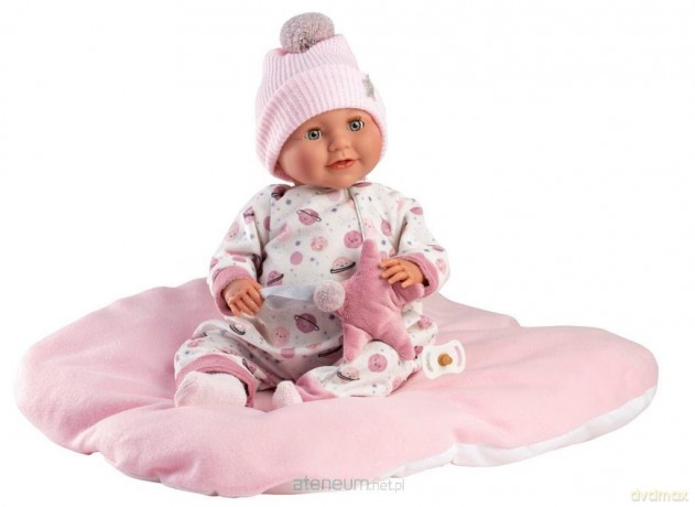 Lalka bobas Heidi płacząca z podusią 42cm