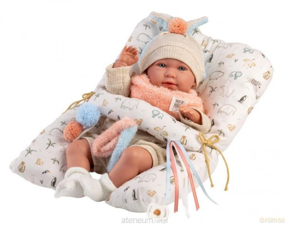 Lalka bobas Mimi płacząca z poduszką 42cm