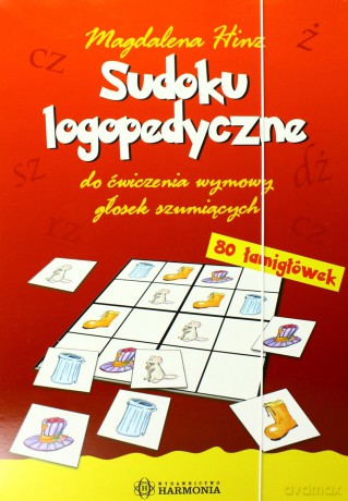 Sudoku logopedyczne do ćw wymowy głosek szumiących [KSIĄŻKA]
