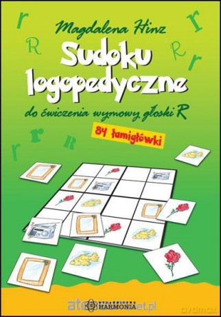Sudoku logopedyczne do ćwiczenia wymowy głoski R [KSIĄŻKA]