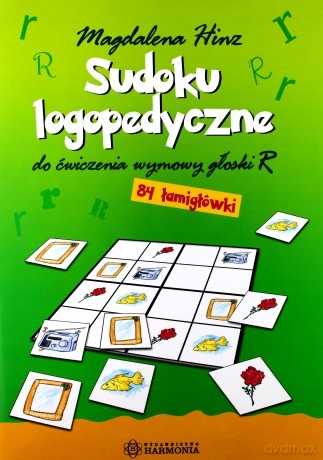 Sudoku logopedyczne do ćwiczenia wymowy głoski R [KSIĄŻKA]