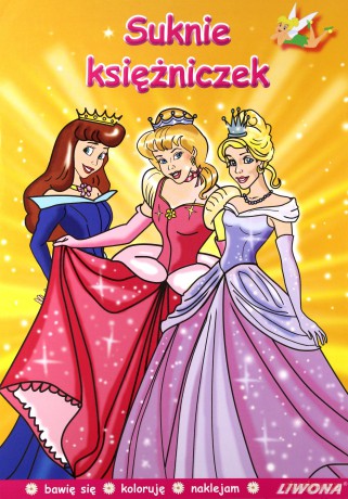 Suknie księżniczek LIWONA [KSIĄŻKA]