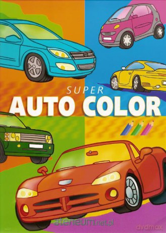 Super auto color - Samochody [KSIĄŻKA]