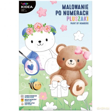 Malowanie po numerach Misie