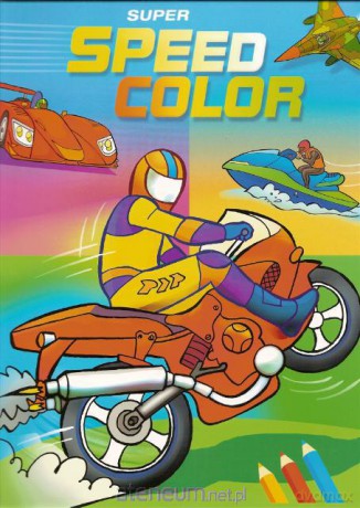 SUPER SPEED COLOR - Motor [KSIĄŻKA]