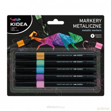 Markery metaliczne 5 kolorów