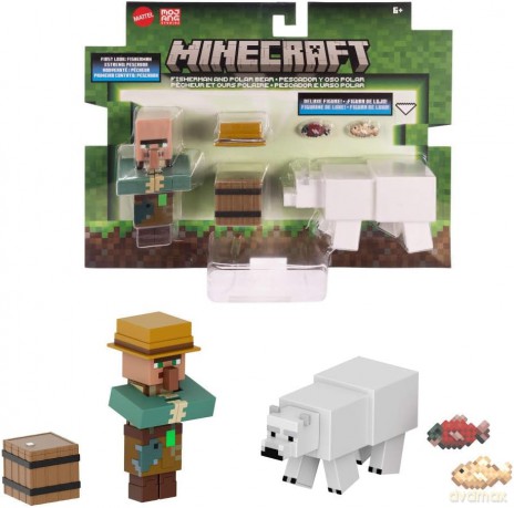 Minecraft Figurki podstawowe 2-pak JCN49 [FIGURKA]