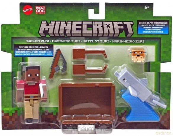 Minecraft Figurki podstawowe 2-pak JCN50 [FIGURKA]