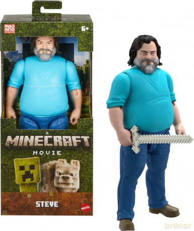 Minecraft Movie Duża figurka Steve [FIGURKA]