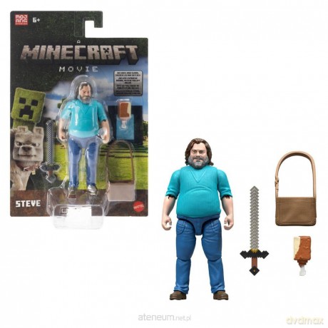 Minecraft Movie firmowa Steve [FIGURKA]