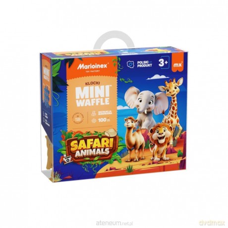 Mini Waffle 100el Animals Safari [KLOCKI]