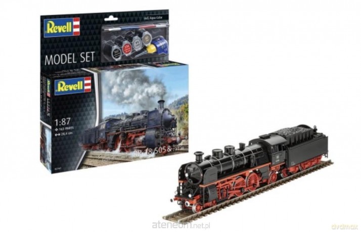Model Set Express Loco BR 18 505 with Tende