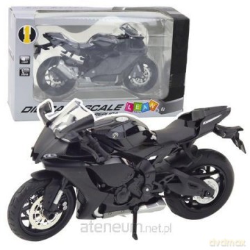Motocykl metalowy ze światłem i dźwiękiem 1:12