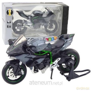 Motocykl metalowy ze światłem i dźwiękiem 1:12