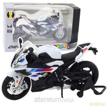 Motocykl metalowy ze światłem i dźwiękiem 1:12