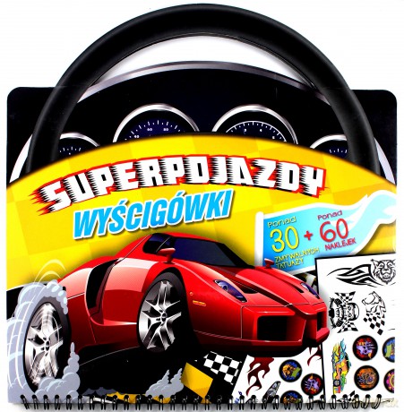 Superpojazdy. Wyścigówki [KSIĄŻKA]
