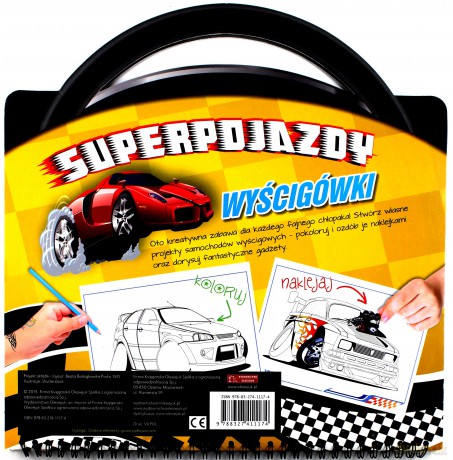Superpojazdy. Wyścigówki [KSIĄŻKA]