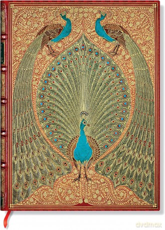 Notatnik linia Hafiz's Peacocks ultra