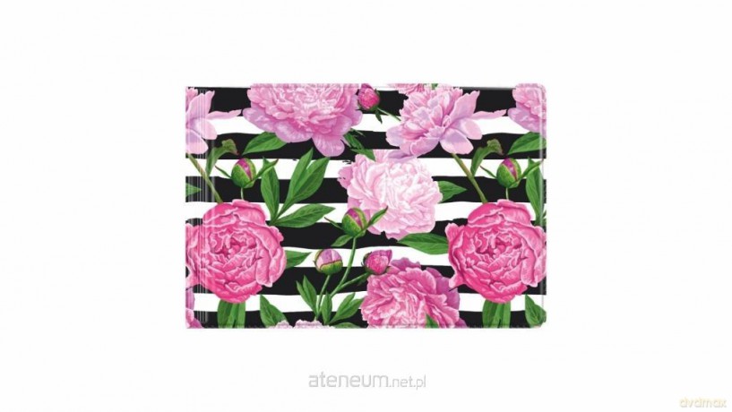 Okładka na dokumenty małe peony