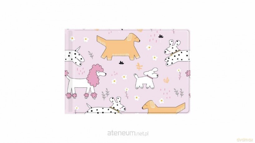 Okładka na dokumenty ucznia małe puppies