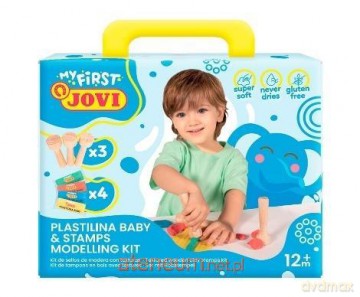 Plastelina Baby&Moje pierwsze stemple