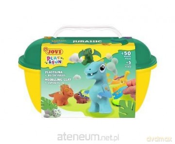Play&Fun Plastelina Dinozaury