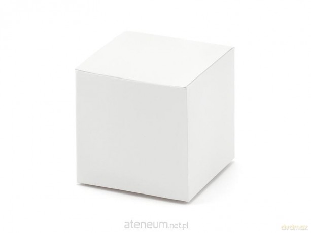 Pudełeczka kwadratowe białe 10szt