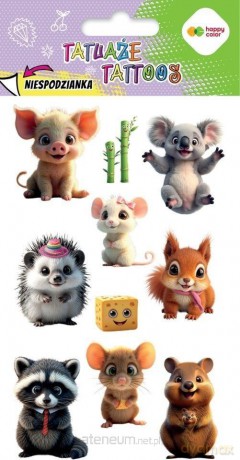 Tatuaże zmywalne Cute Animals
