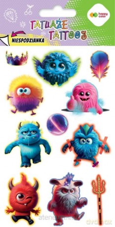 Tatuaże zmywalne Monsters