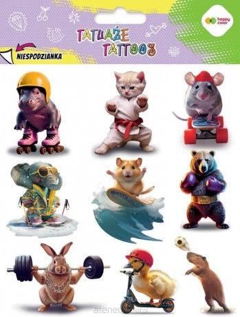 Tatuaże zmywalne Sports Animals